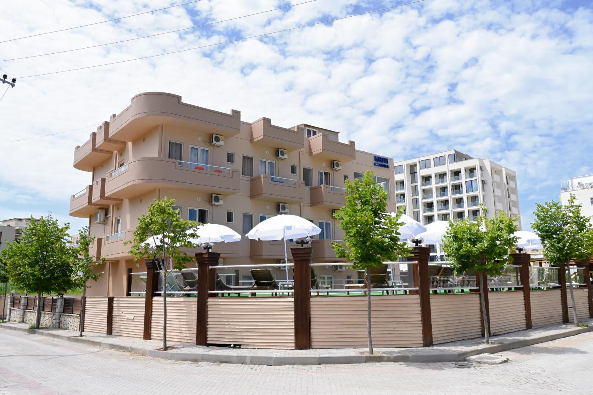 Hotel Kriti Max , Shengjin Shëngjin المظهر الخارجي الصورة
